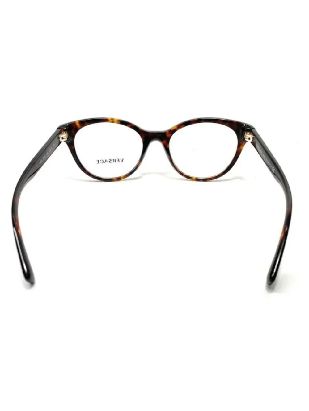 New Versace Women  Havana Eyeglasses  52- 19-